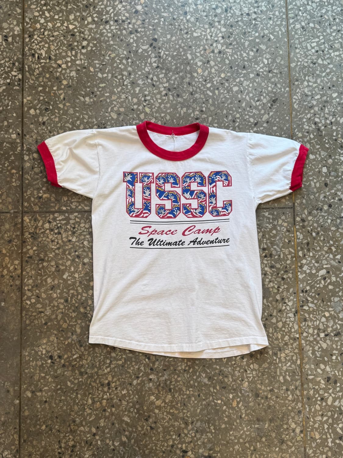 90s 싱글스티치 USSC 링거티셔츠(HT87) 상품이미지1