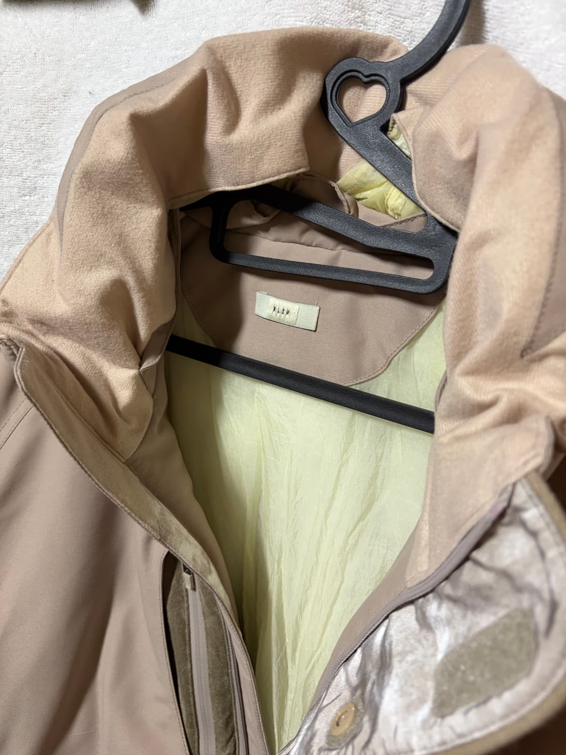 엑슬림 ep2 패디드 패딩 자켓 베이지  상품이미지2