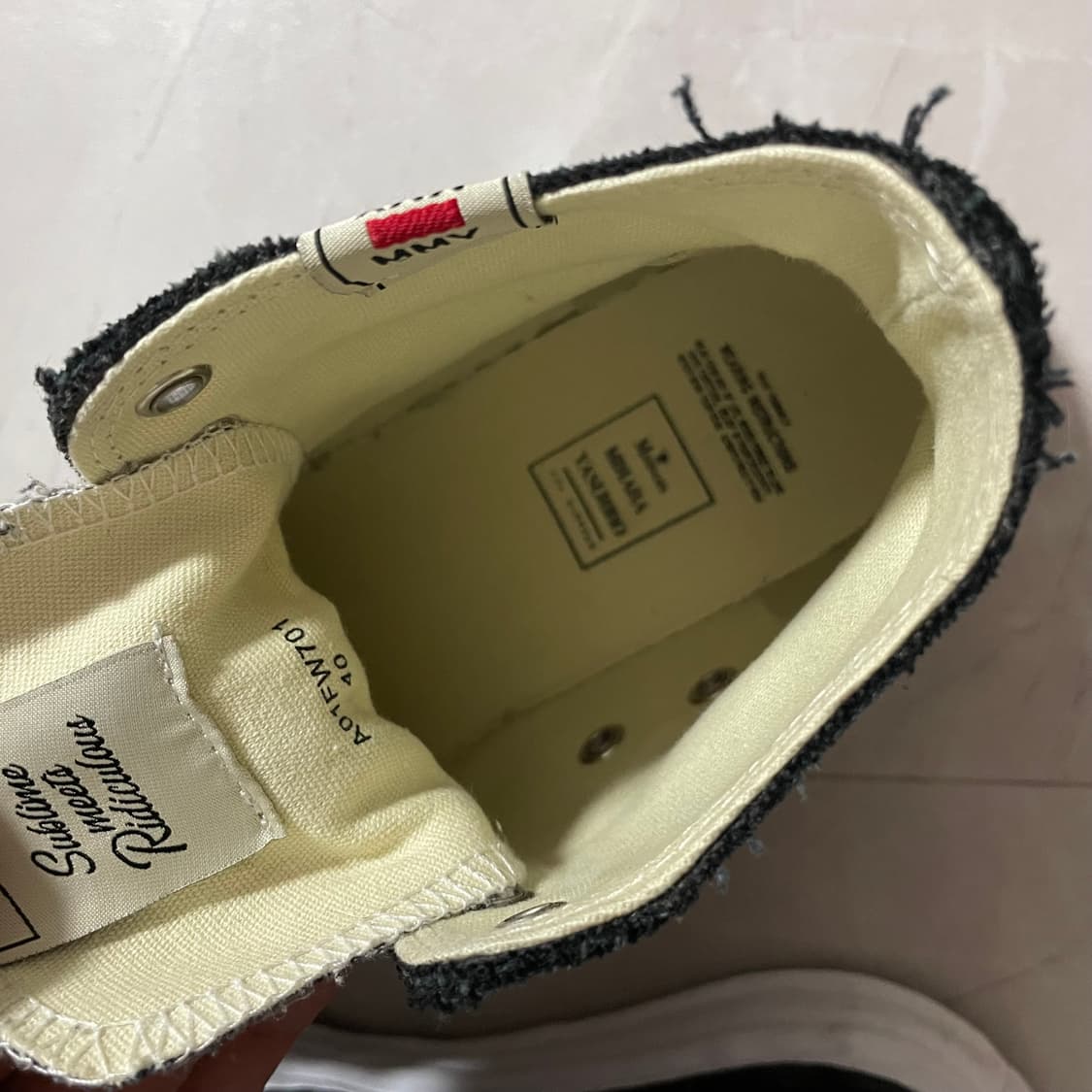 미하라 야스히로 피터슨 하이 블랙 40사이즈 상품이미지6