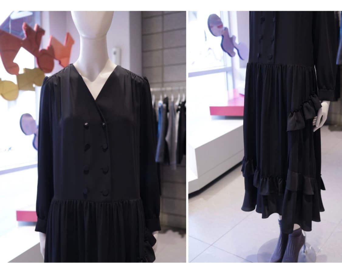 럭키슈에뜨 프릴 롱원피스 새상품 상품이미지6