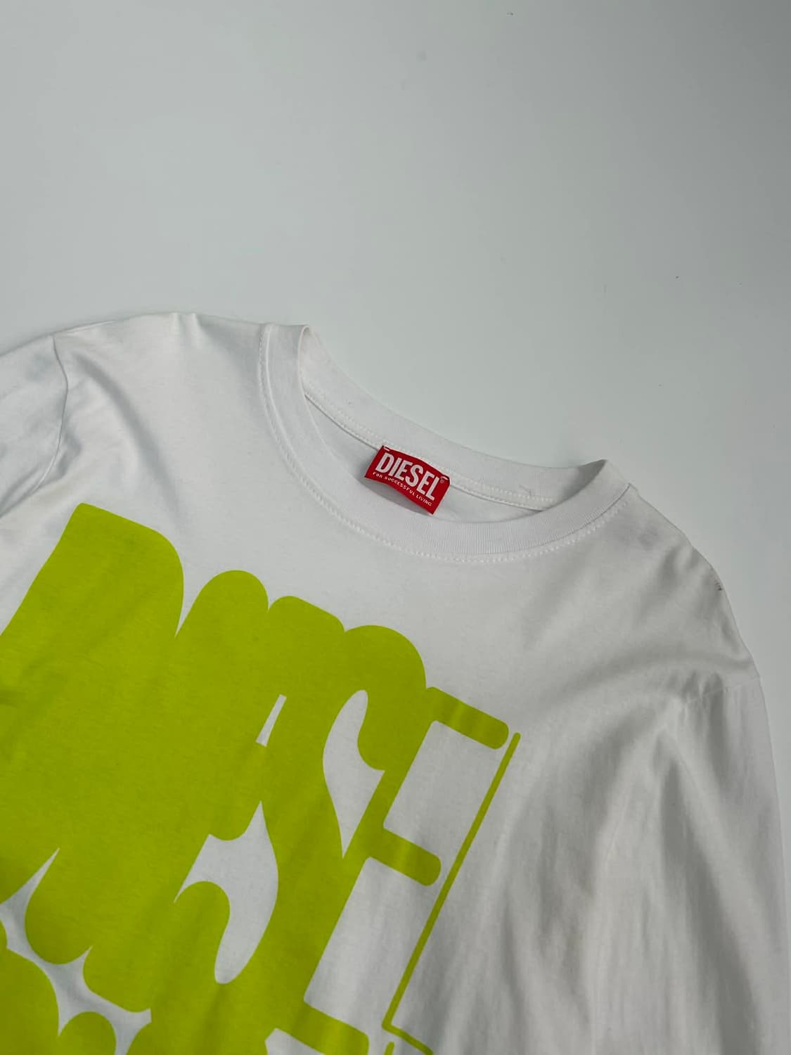 [M] 디젤 준신형 LS 그래픽 롱슬리즈 티셔츠 상품이미지3