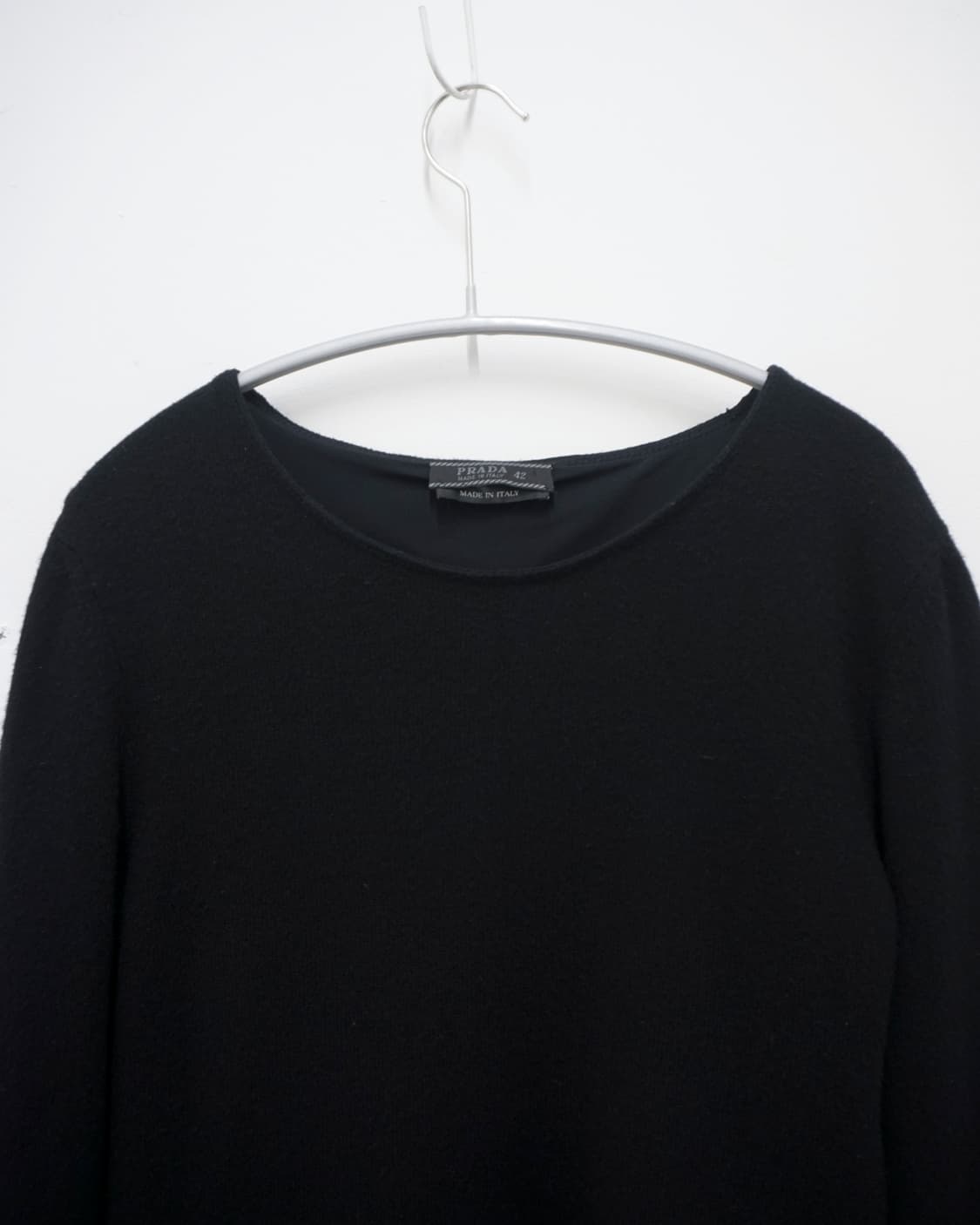 PRADA asymmetric wool cashmere knit top 상품이미지5