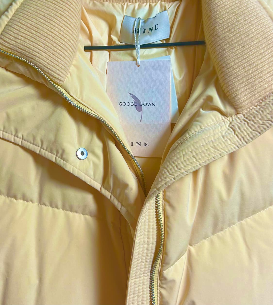 (정품) mine 구스다운 여성패딩 55 상품이미지10