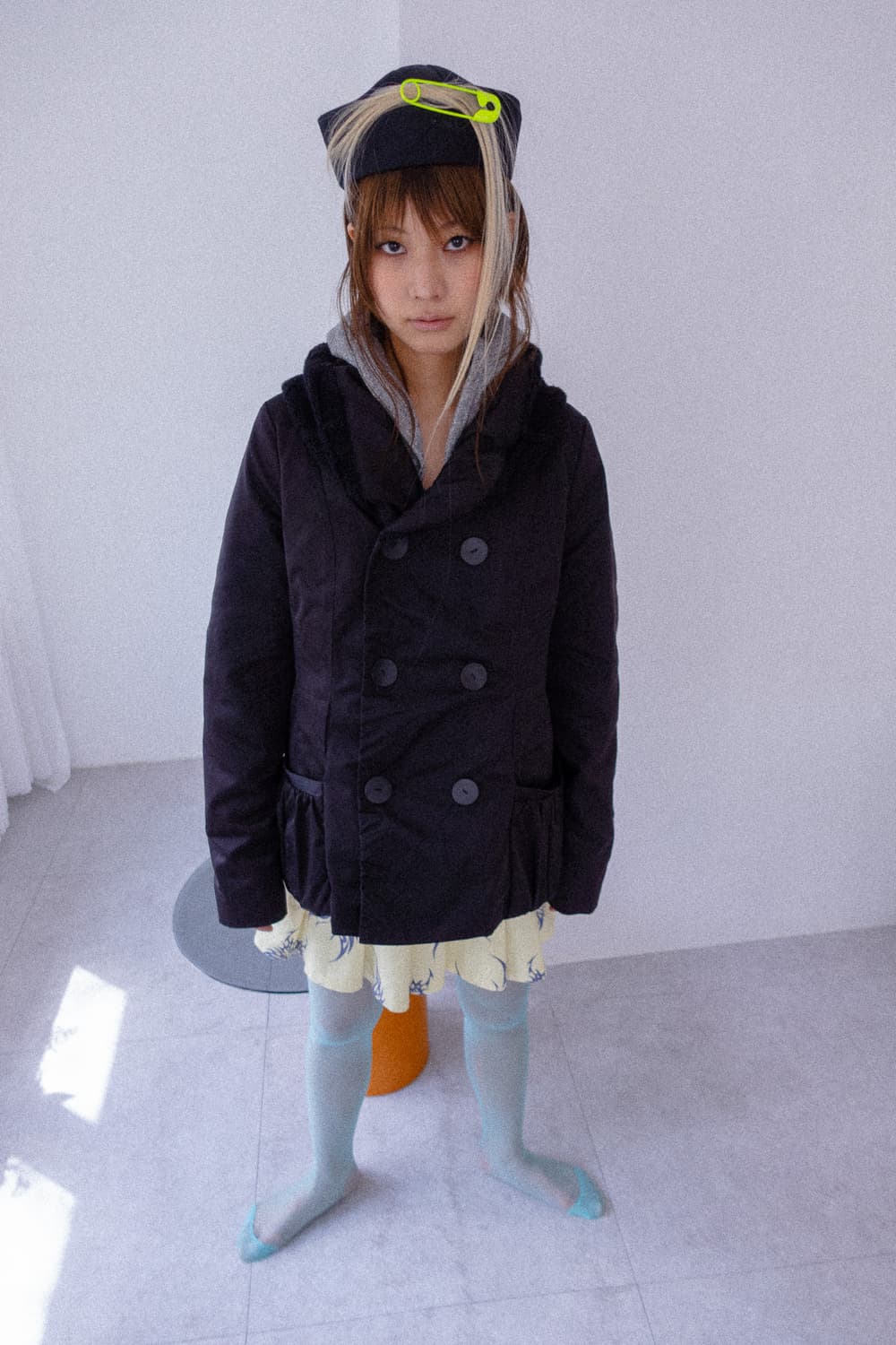 Calvin Klein big button jacket 상품이미지4