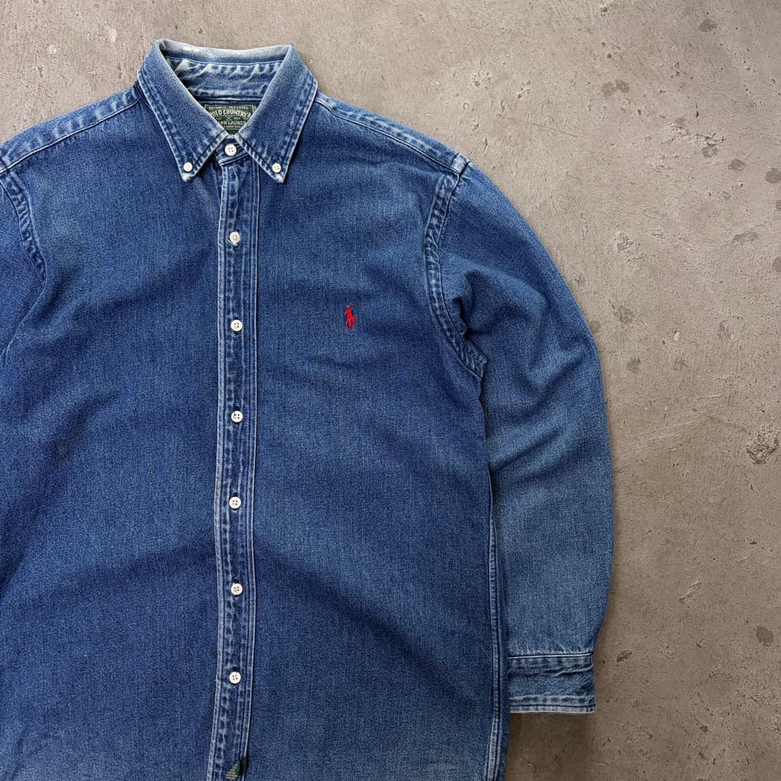 폴로 청 데님 셔츠[2230] 상품이미지3