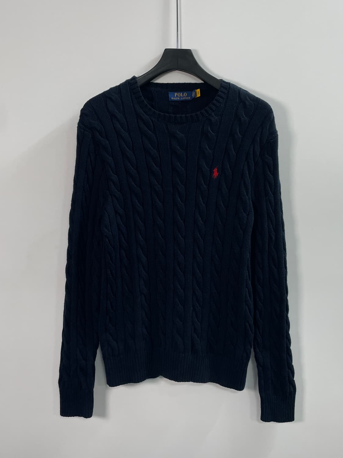 폴로 랄프로렌 케이블 라운드 니트 (on.624) 상품이미지1