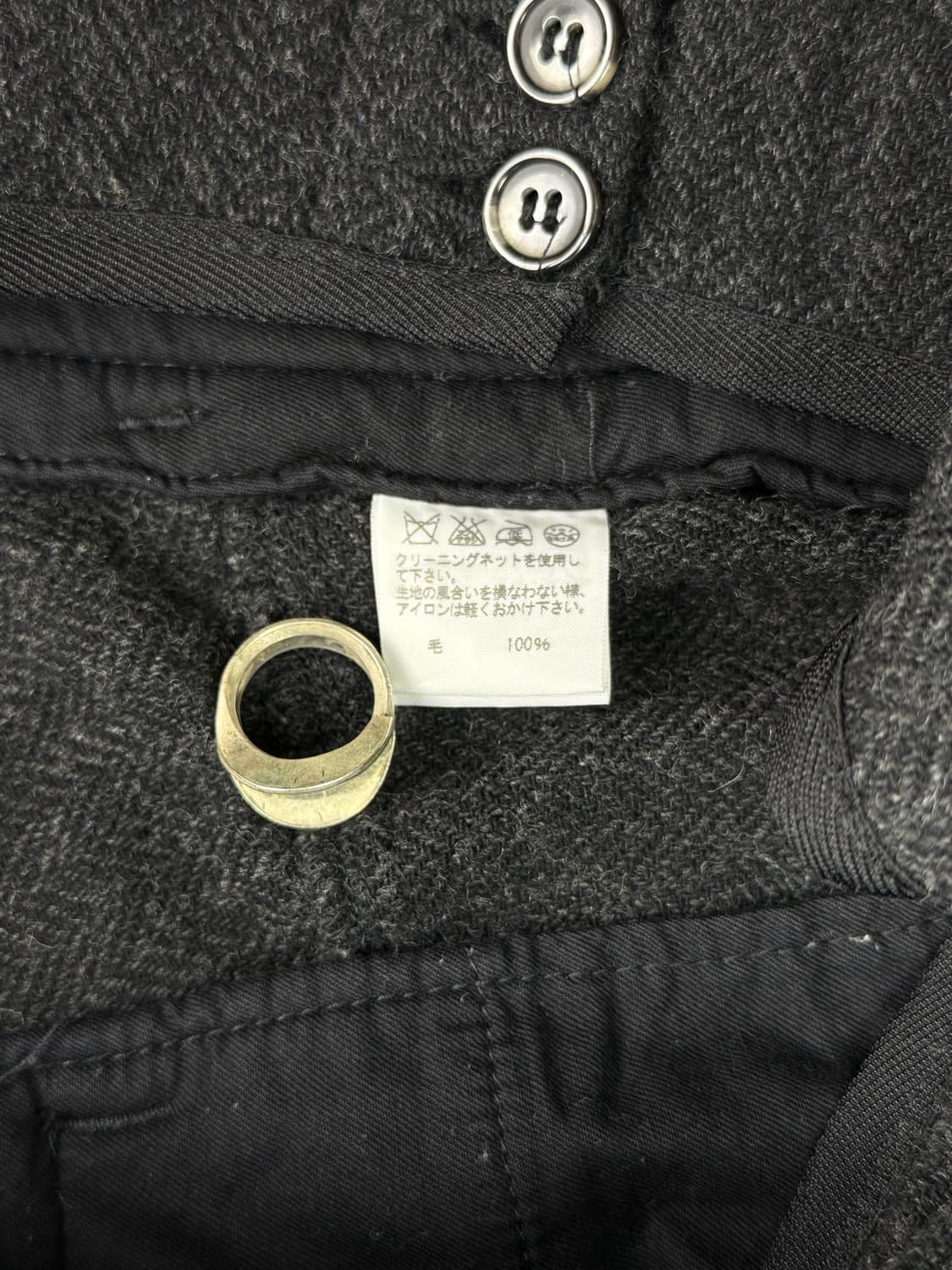 Zucca 셰브론 울 하프 팬츠 상품이미지9