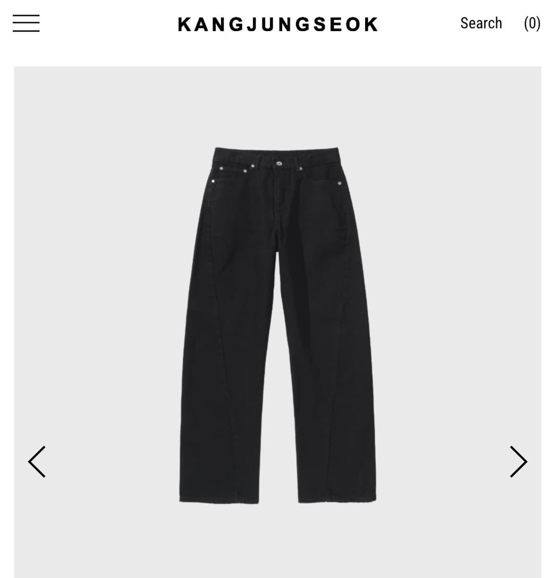 강정석 데님 타입 1 Denim pants type 01 상품이미지1