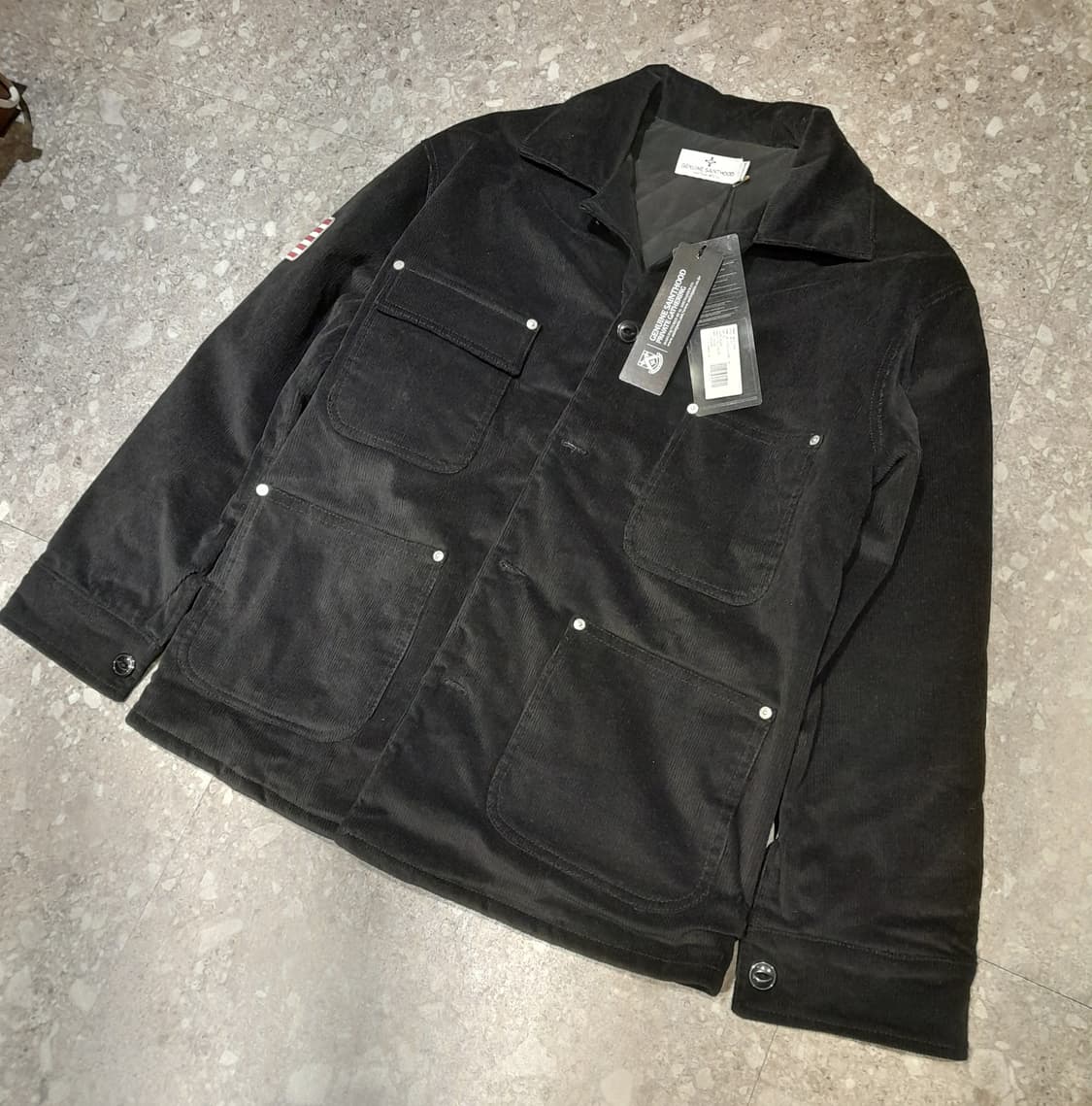 (새상품) 세인트페인 누빔 코듀로이 자켓 (M) 상품이미지2