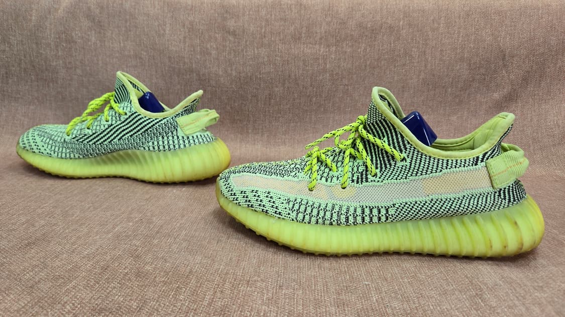 아디다스 250mm-  이지부스트 350 V2 형광색 운동화 상품이미지4