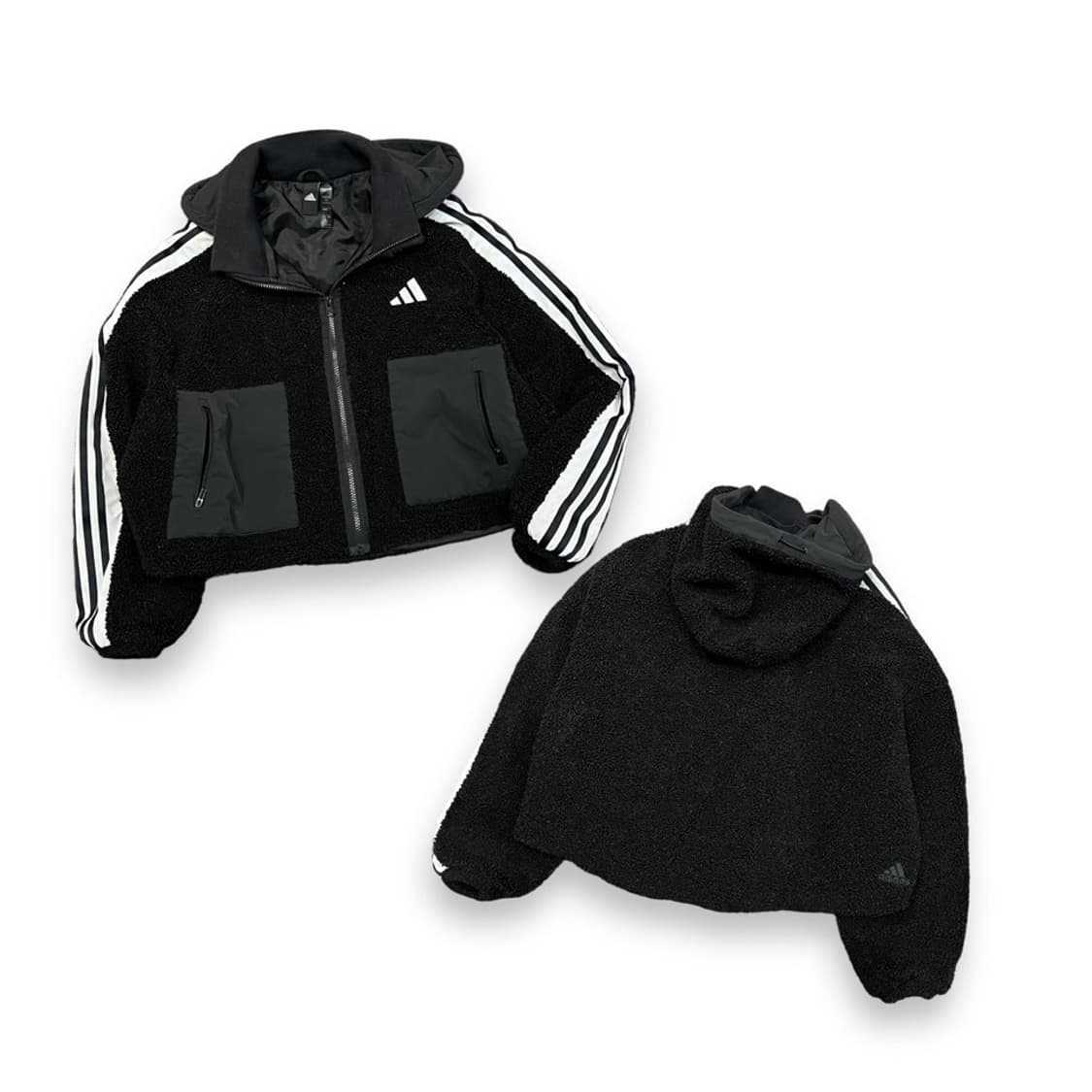 아디다스 보아 크롭 삼선 자켓  상품이미지1
