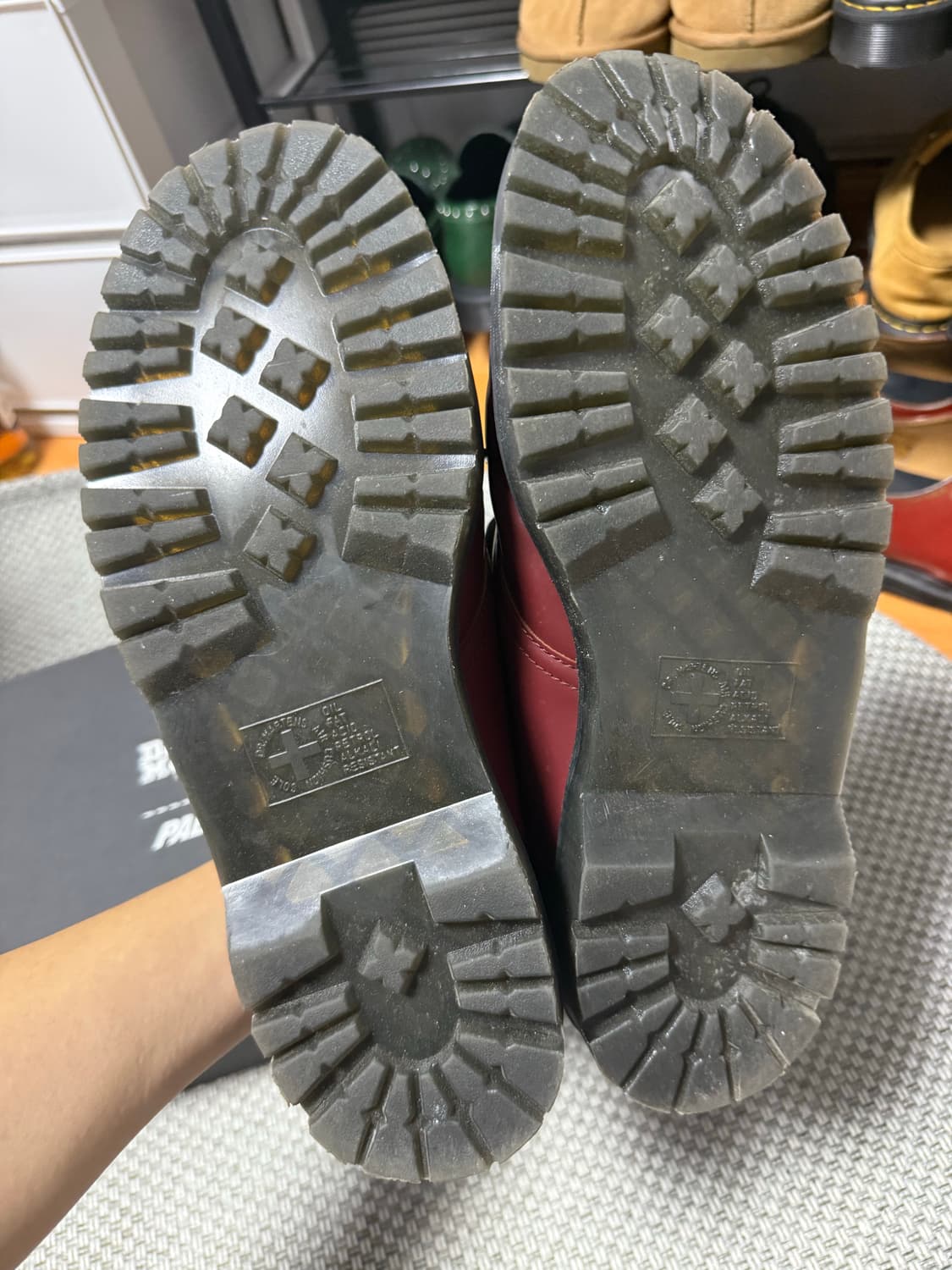 [300] 팔라스 닥터마틴 1461 레드 버건디 상품이미지4