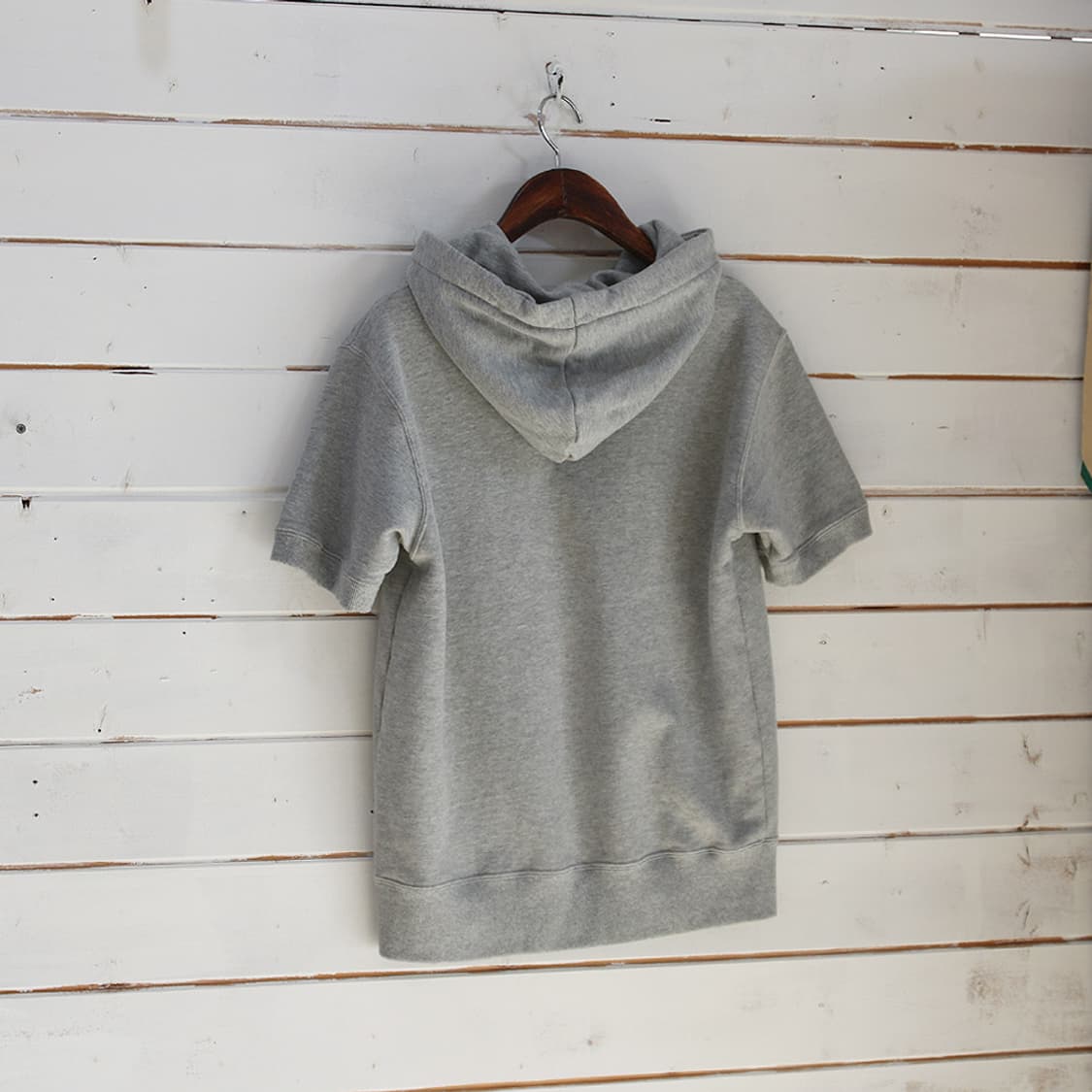 (착용컷) Champion 후드 반팔 티셔츠 (남성용 95) 상품이미지3