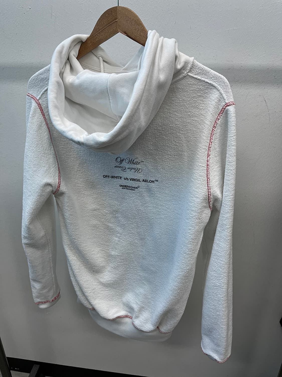 95) 오프화이트x언더커버 리버시블 후드티  상품이미지9