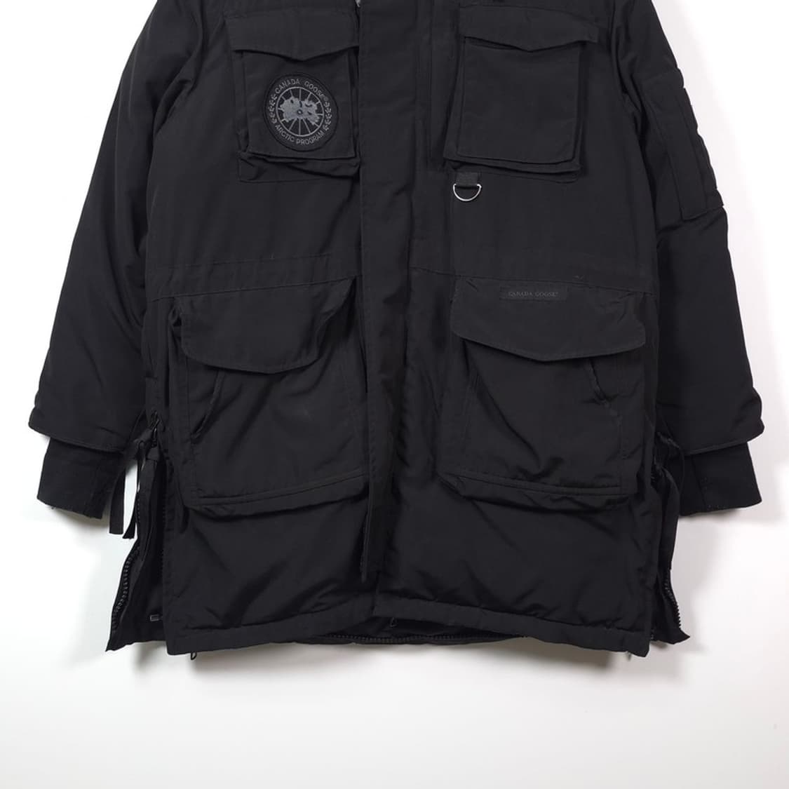 VETEMENTS X 캐나다구스 17FW 오버사이즈 파카 블랙 M 상품이미지4