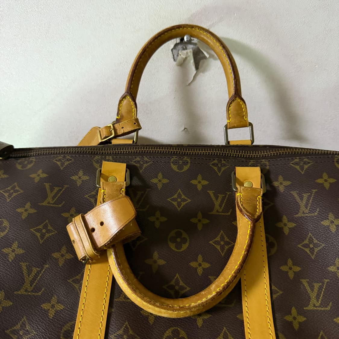 빈티지 루이비통 모노그램 킵올 보스턴 50  상품이미지3