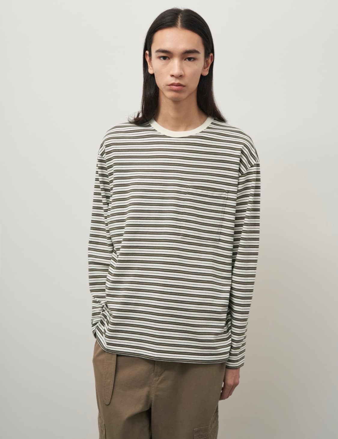 러프사이드 올리브 긴팔 상품이미지2