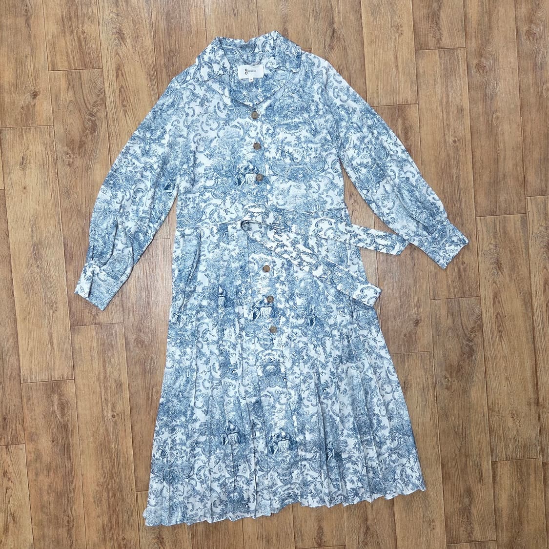 지스튜디오(g studio) 플리츠 원피스 55 새상품 상품이미지4