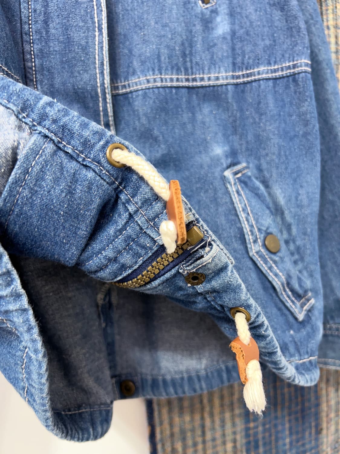 👧🏻OLIVEdesOLIVE Denim Hooded Jacket 상품이미지7