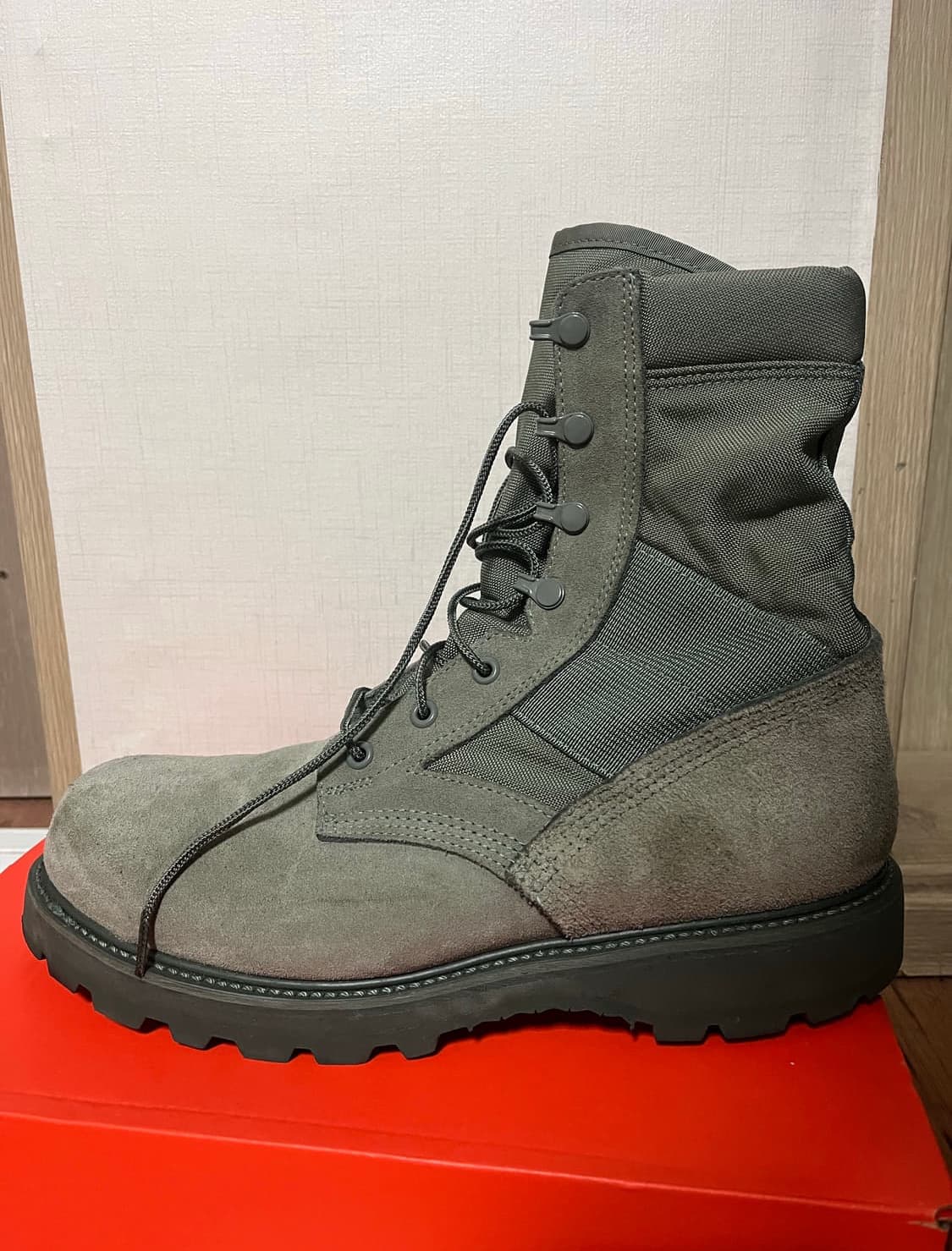 밀리터리 부츠 sage green 11 상품이미지1