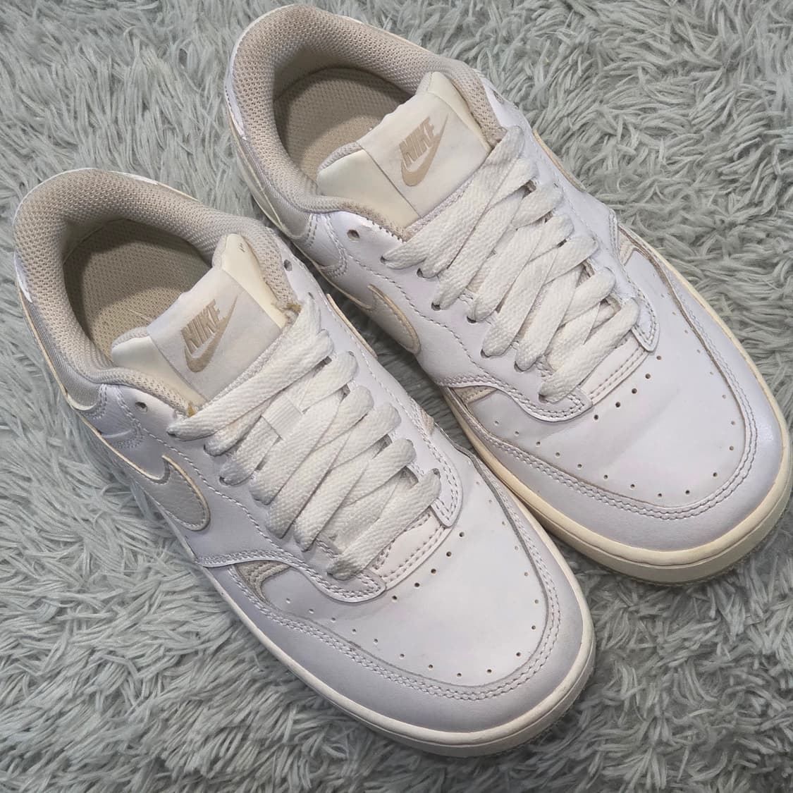 7q-4:나이키 여성용 로우컷 스니커즈 DX9176103 화이트(225 상품이미지5