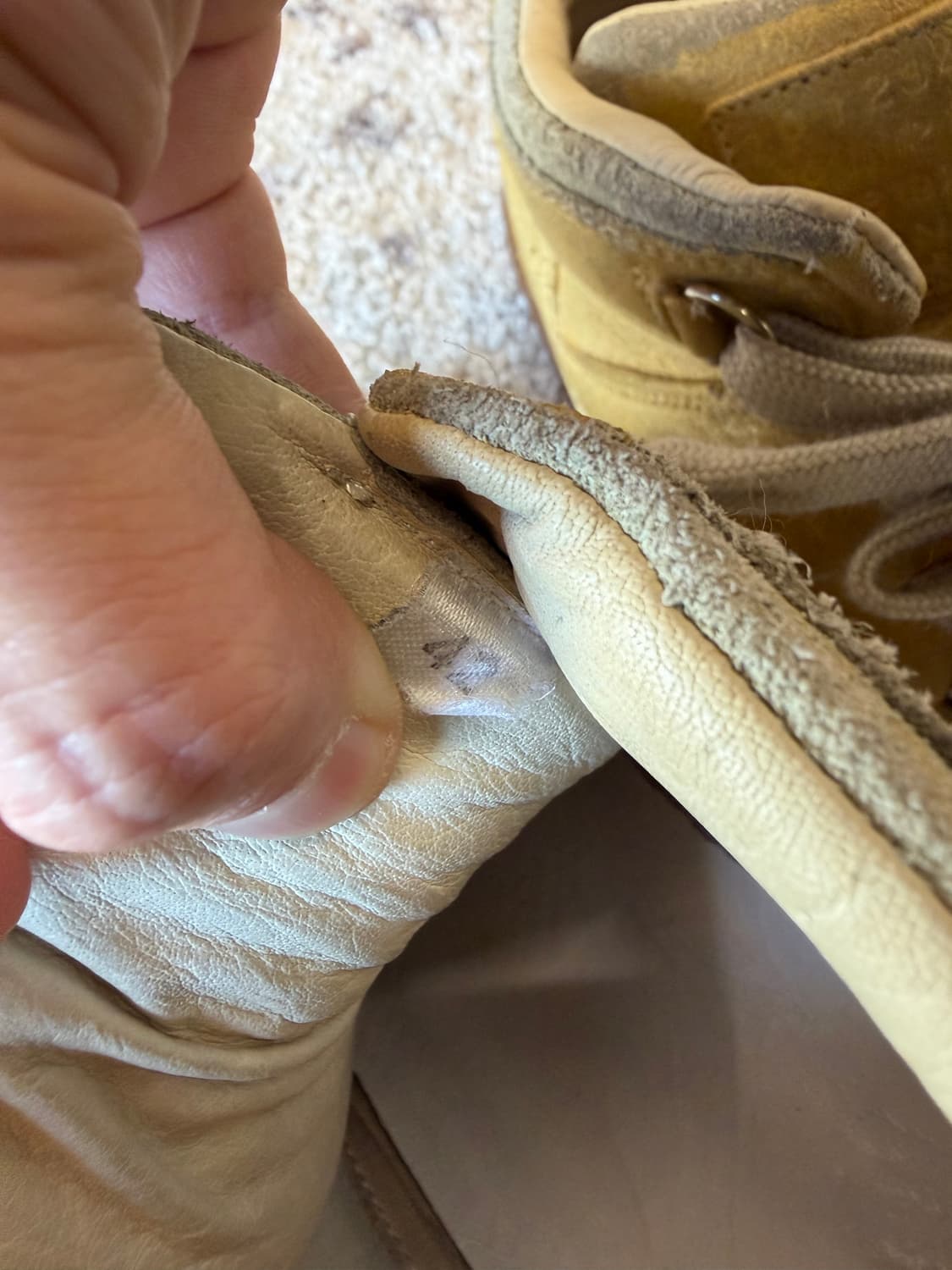 마르지엘라 크랙 페인팅 하이탑 스니커즈 상품이미지8