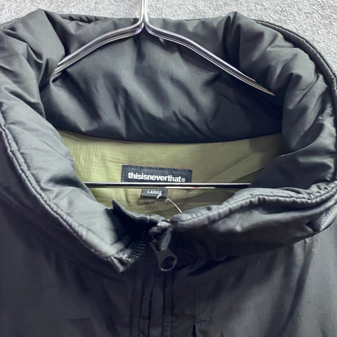 디스이즈네버댓 빅로고 투웨이 빅포켓 패딩 B3430 상품이미지3