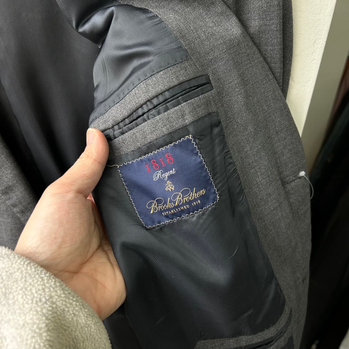 15751 - 브룩스 브라더스 자켓 그레이  상품이미지4