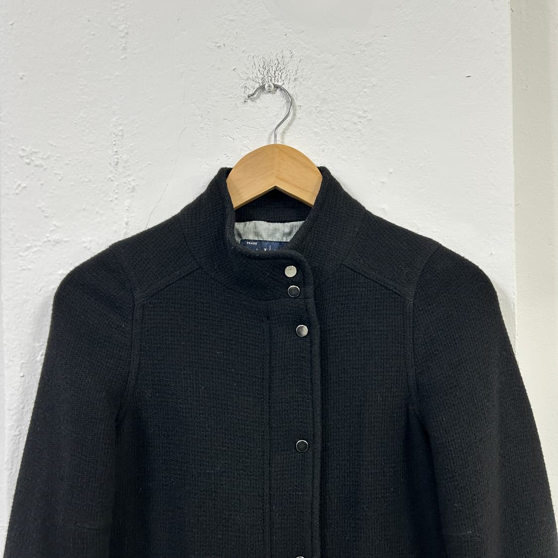 아르마니 블랙 스트링 울 자켓  상품이미지2