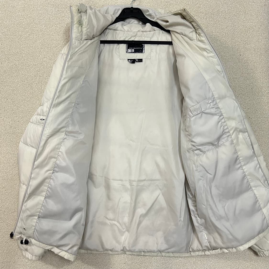 (M) 00s 오클리 아카이브 피스 다운자켓 후드 100 상품이미지7