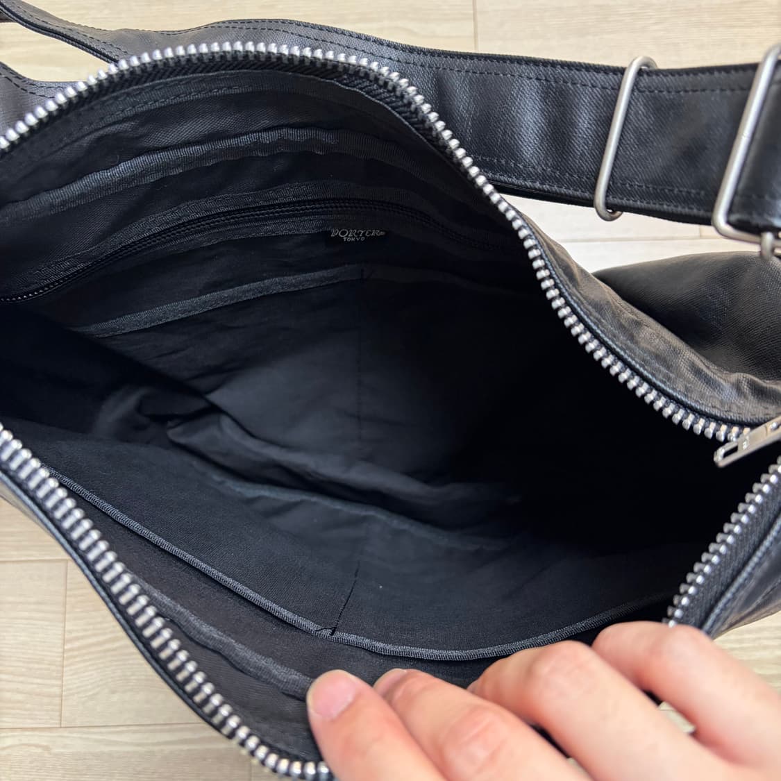 요시다포터 프리스타일 크로스백 블랙 (707-07173) 상품이미지6