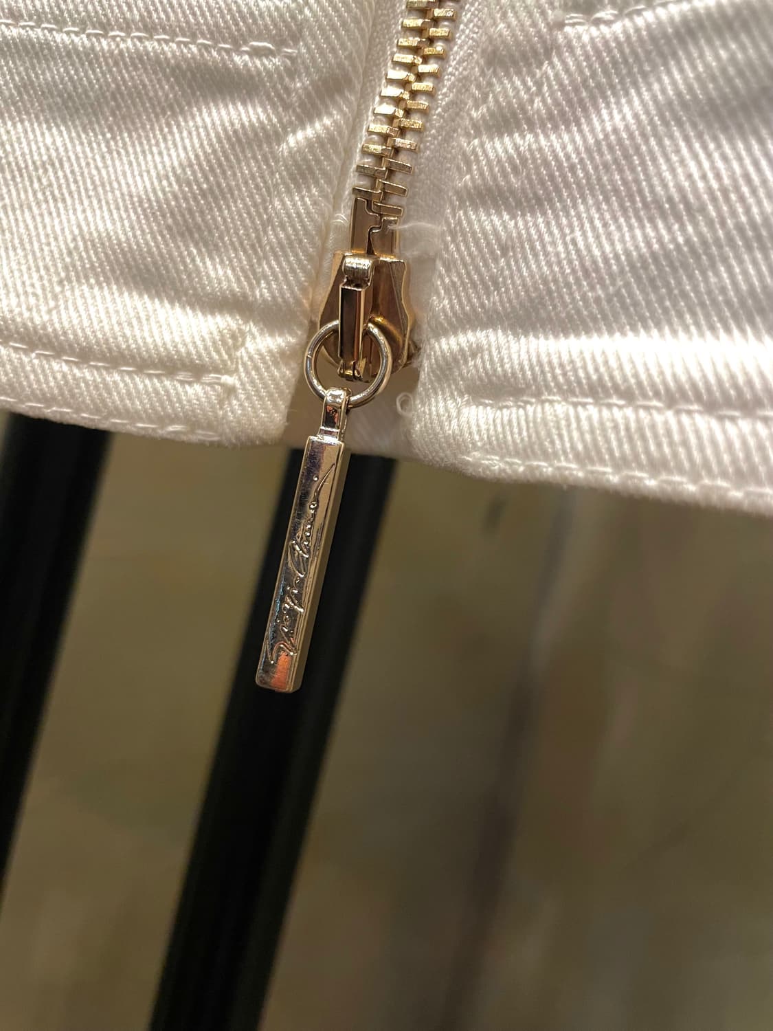 조르지오 알마니 화이트 진 자켓 집업 42 상품이미지6