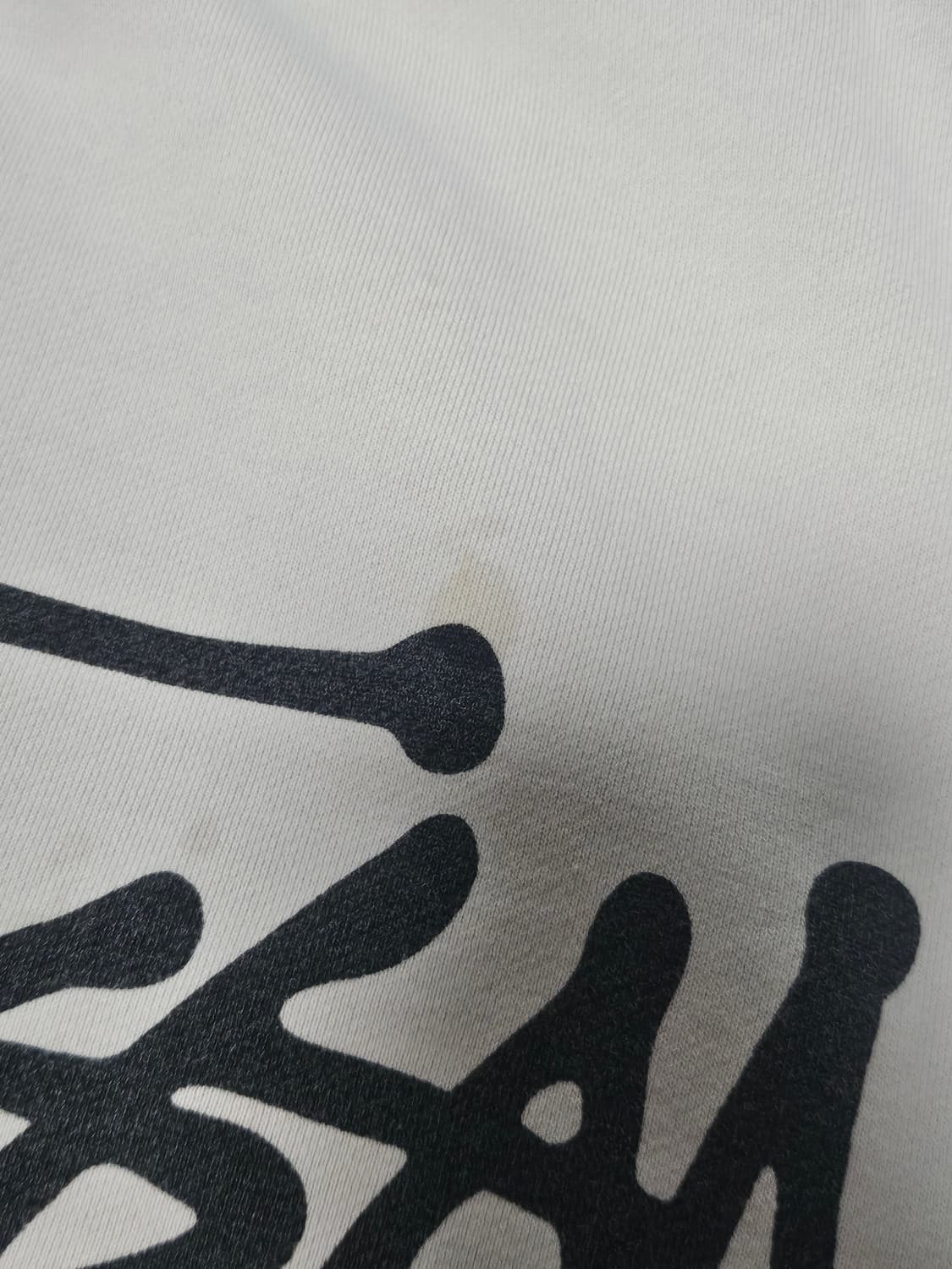 스투시 빅로고 스웻셔츠 맨투맨 화이트 상품이미지9