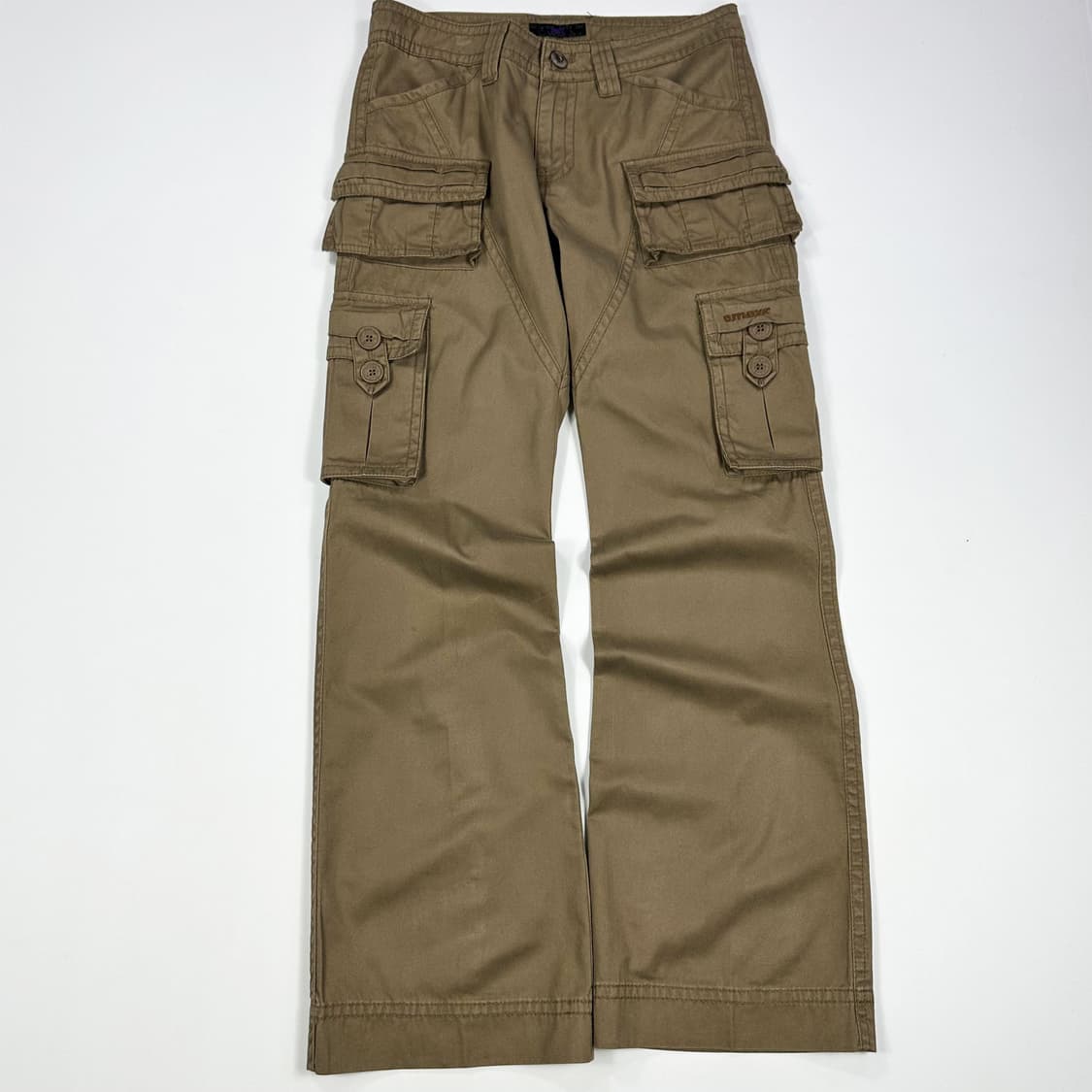 VTG 빈티지 베이지 부츠컷 카고팬츠 (30인치 여성추천) 상품이미지3