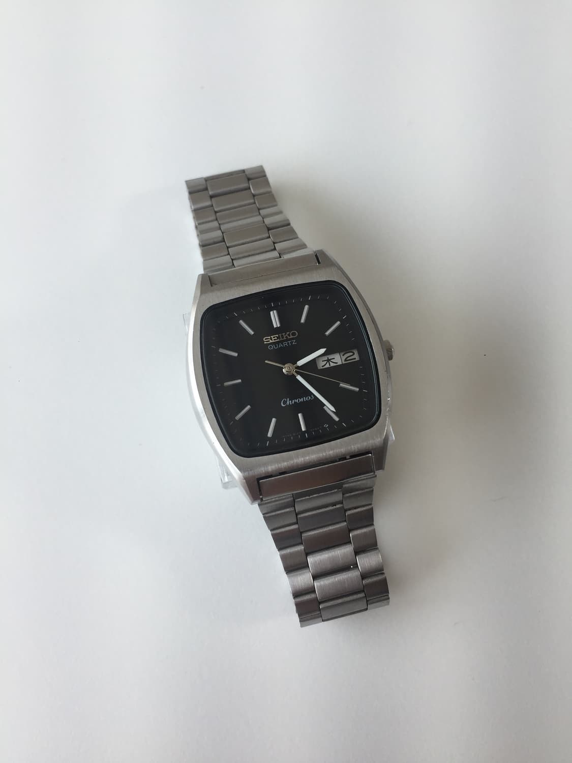 80s seiko chronos square quartz(ver.2) 상품이미지9