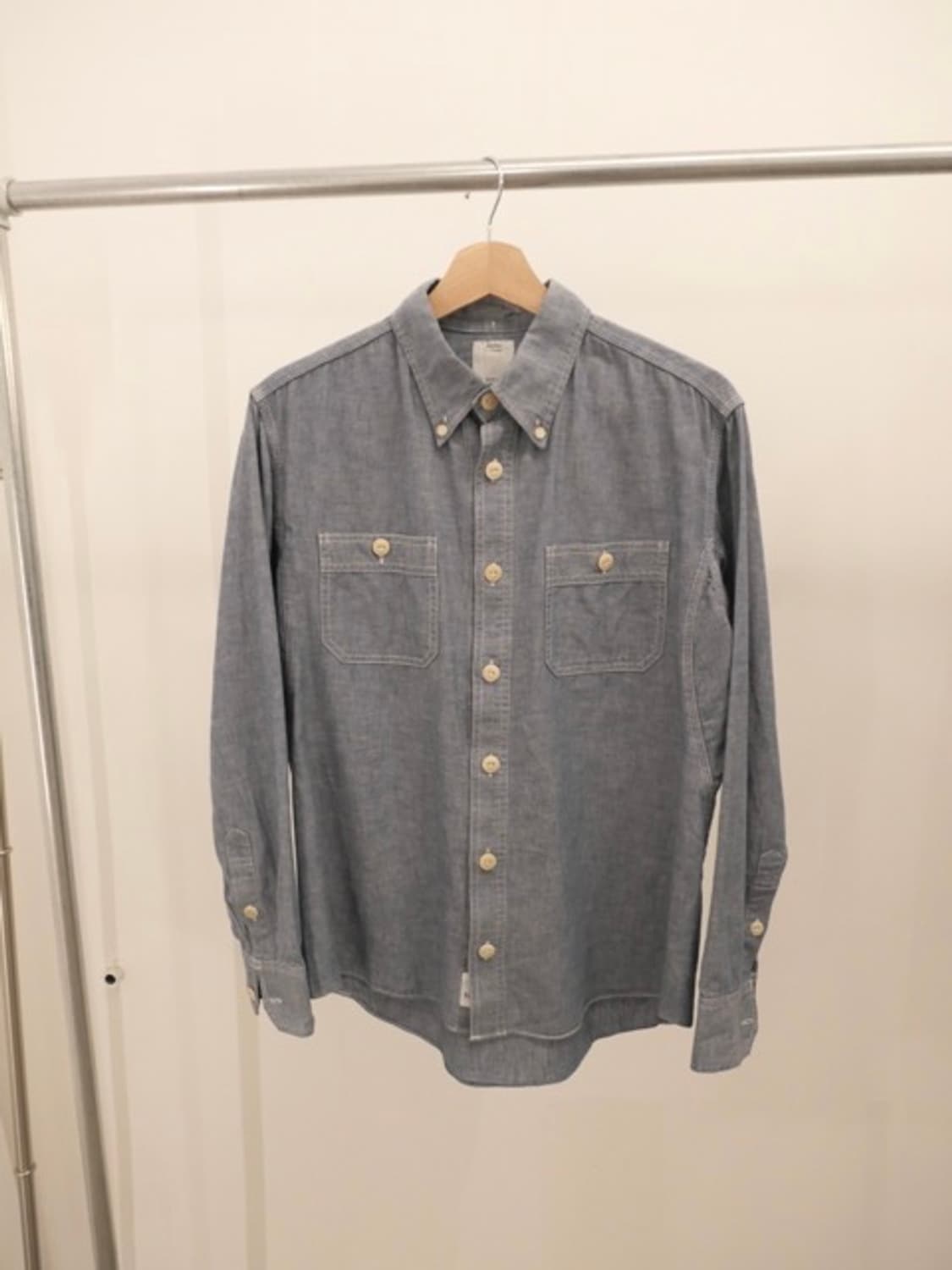 비즈빔 데님 셔츠 상품이미지1