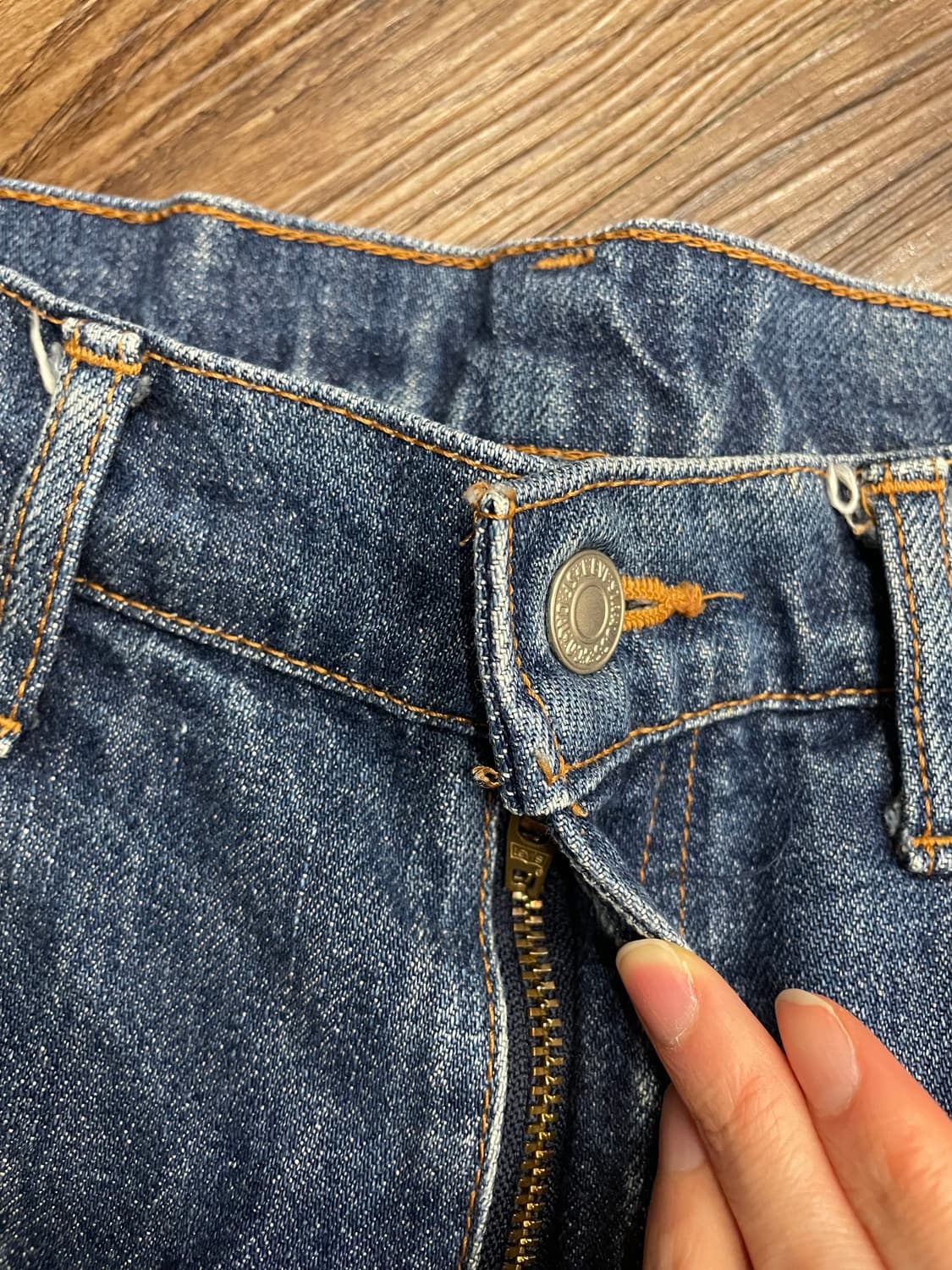 90년대 일본 리바이스 실버탭 데님 팬츠 상품이미지5