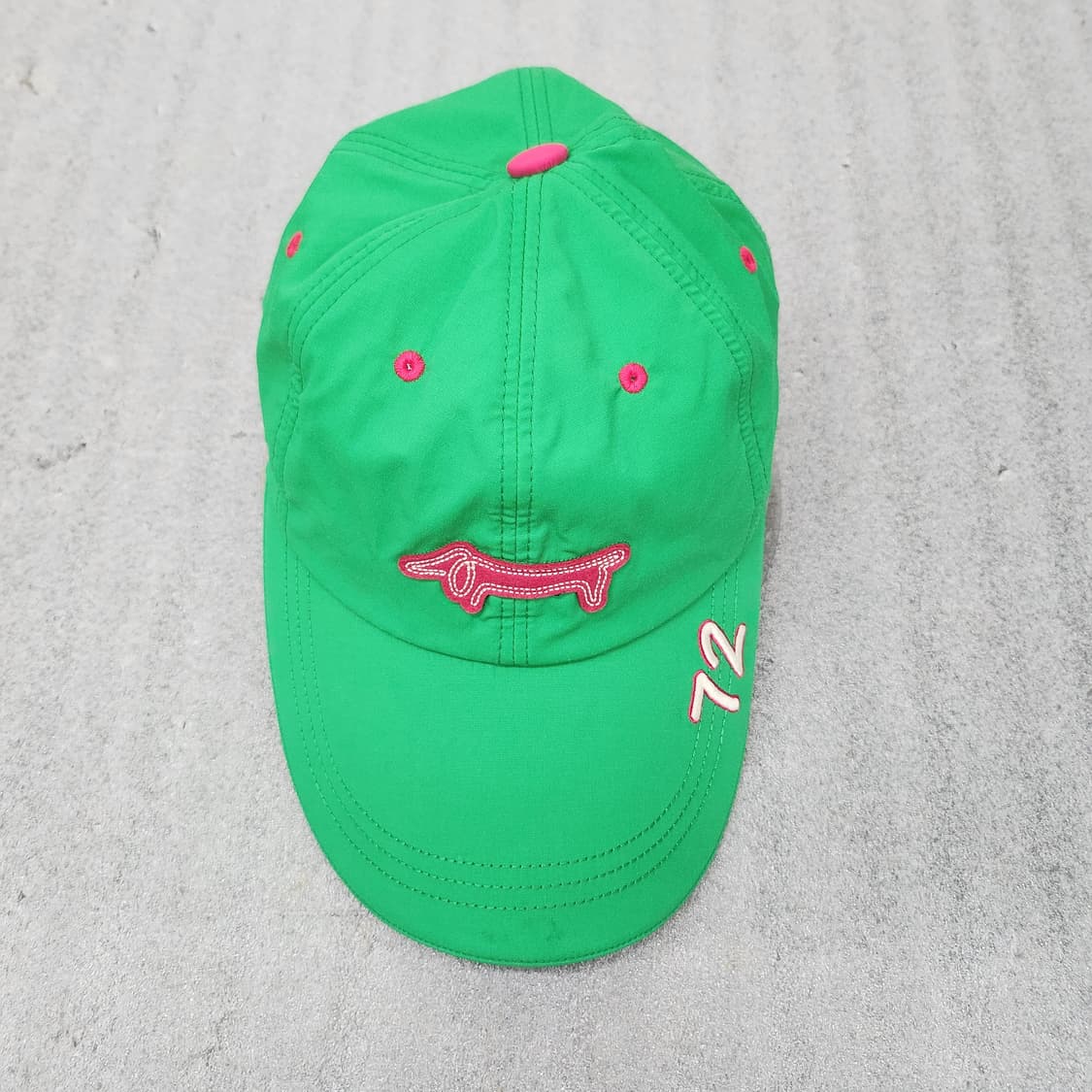 루이까스텔 정품 골프모자 올 그린 56cm 상품이미지1