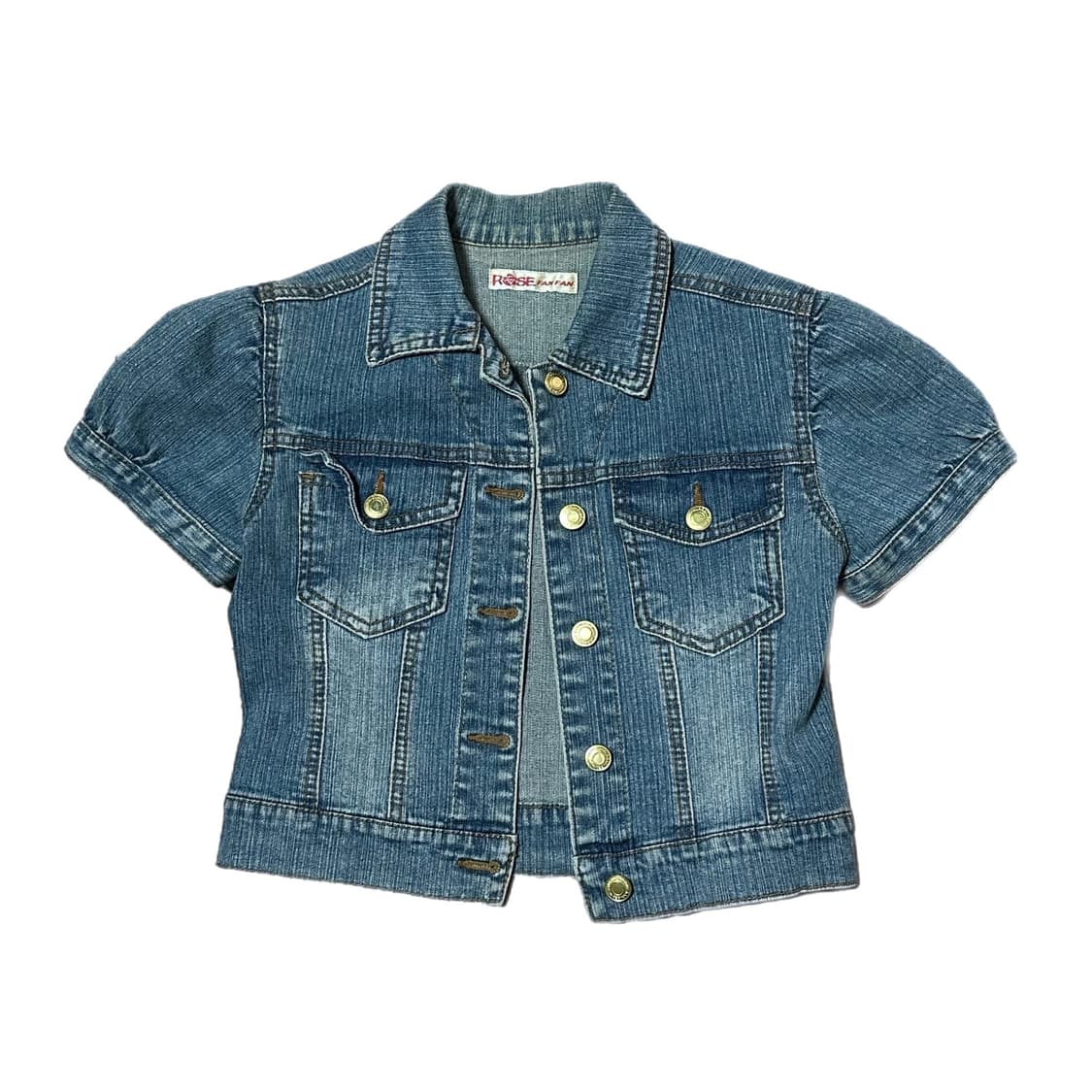 모리 러블리 세미크롭 청자켓 상품이미지1