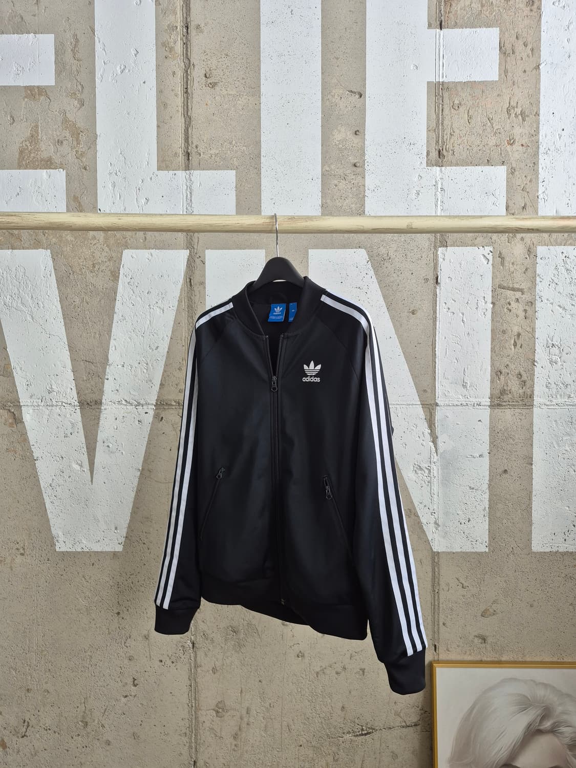 아디다스 삼선 블랙 트랙탑(MT1 상품이미지2