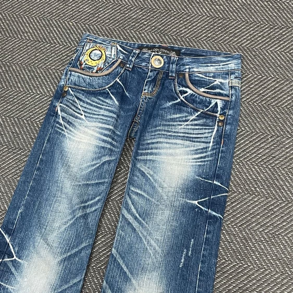 레드페퍼 펑크 워싱 데님 팬츠 v0177 상품이미지3