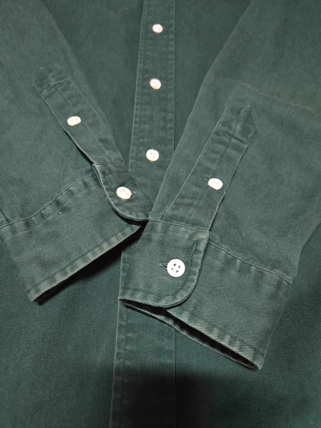 폴로 랄프로렌 딥그린 옥스포드 셔츠 상품이미지3