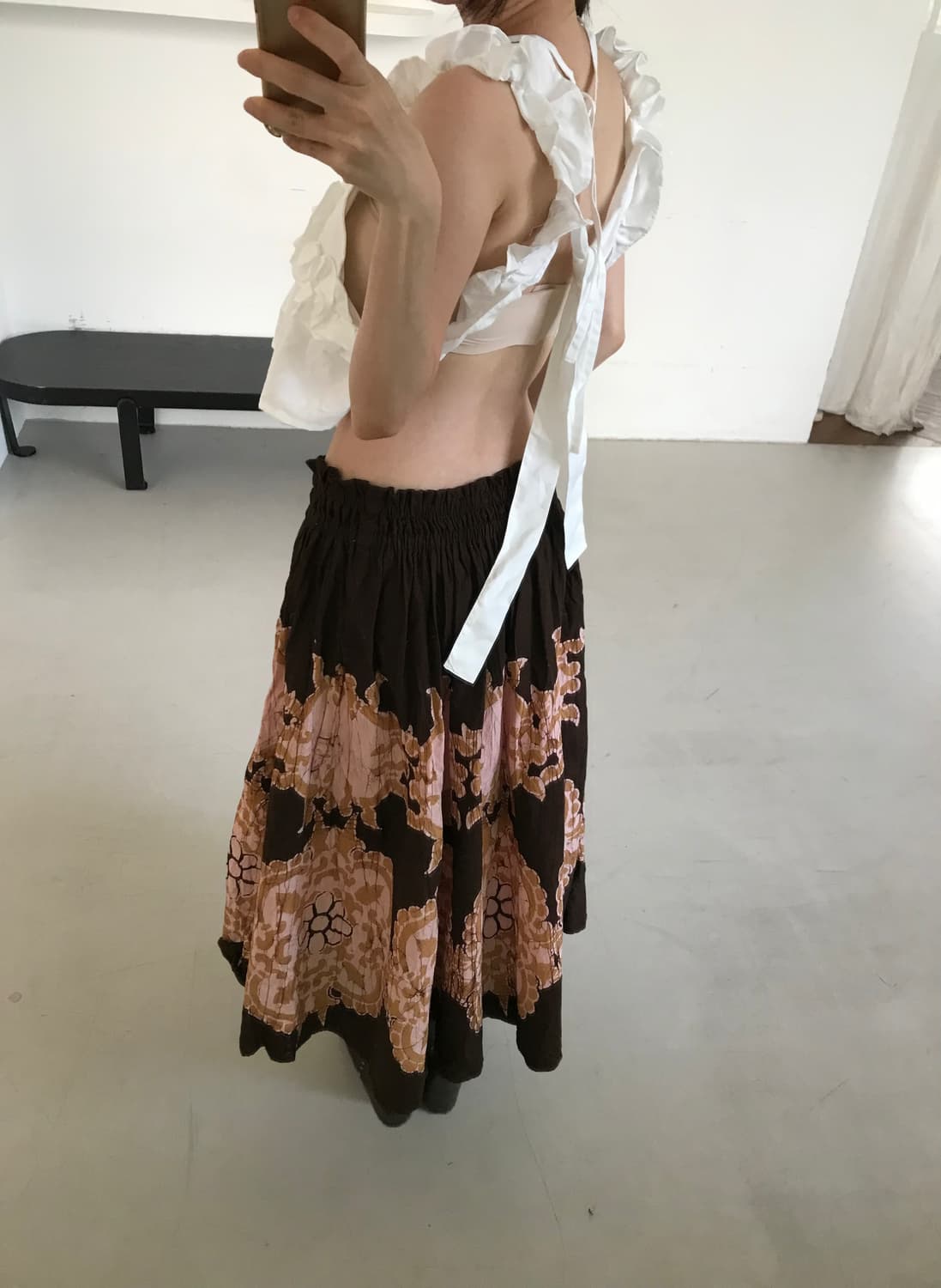 vintage frill sleeveless 상품이미지3