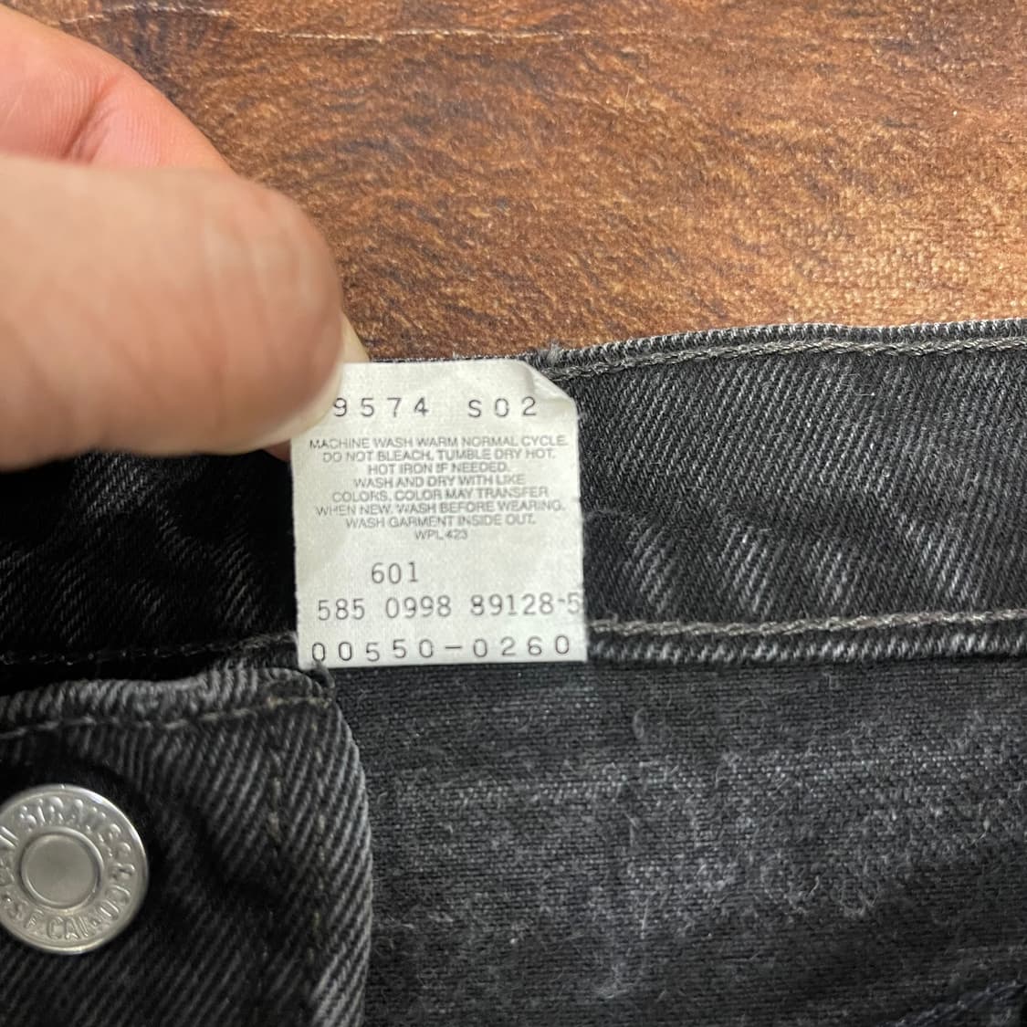  90's LEVI'S 550 w31l30 상품이미지4