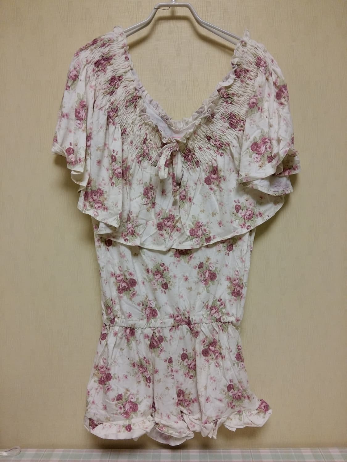 리즈리사 Chambre a couche 수선템 플로럴셋업 아이보리 상품이미지2