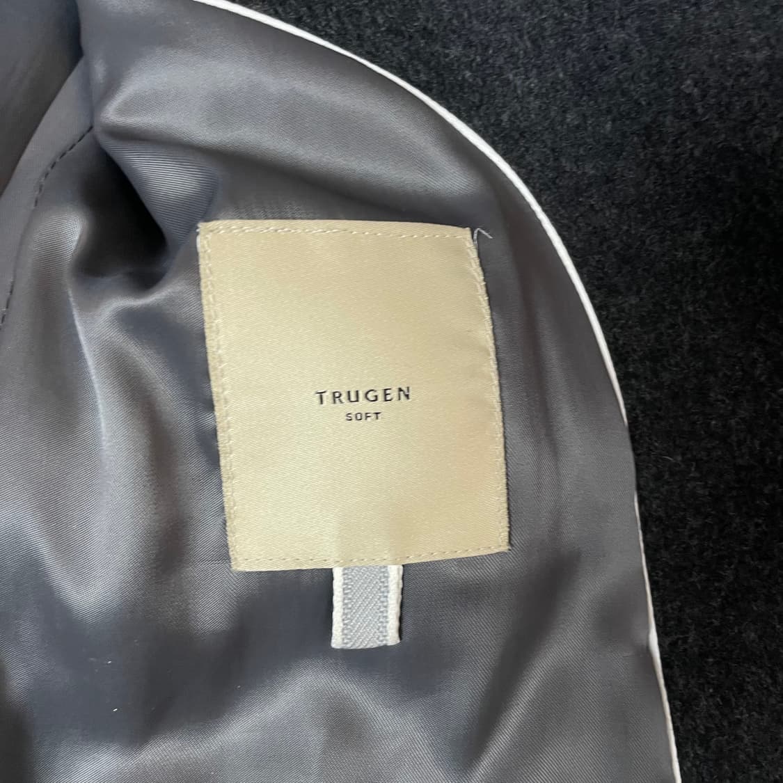 트루젠 캐시미어 그레이 자켓 100 상품이미지5