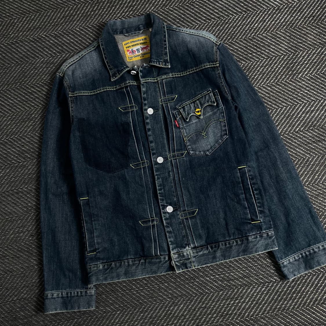 리바이스 USA 오리지날 웨스턴 데님 트러커 자켓y 3443 상품이미지1