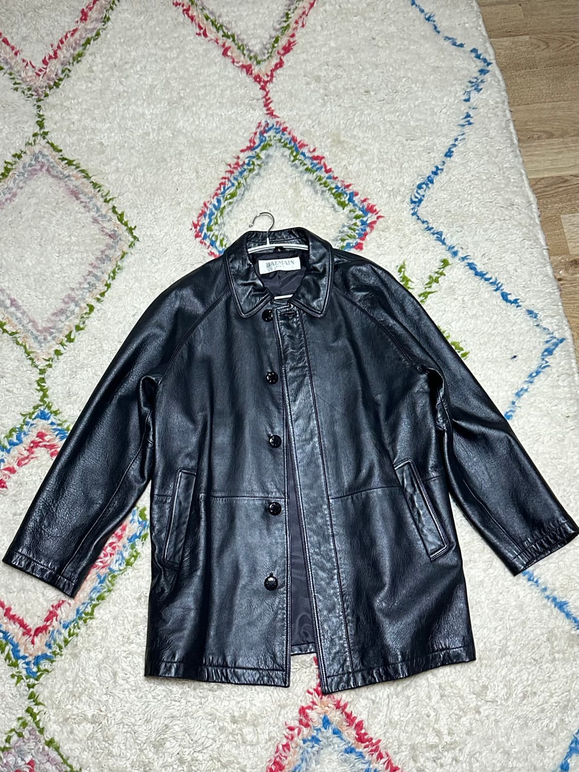 발망 레더코트 상품이미지2