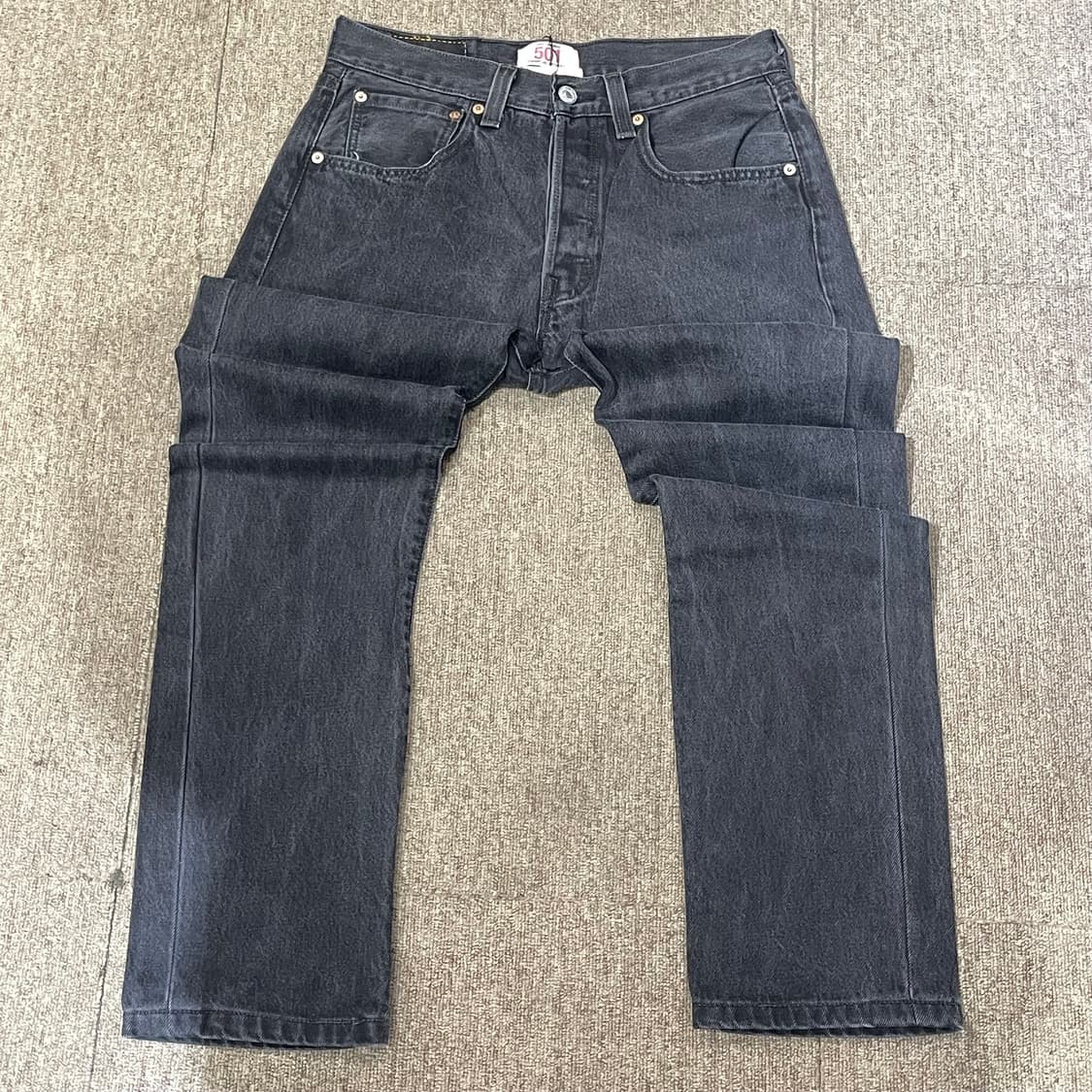 (31) Levi's 501 (리바이스 스트레이트 블랙 데님) 상품이미지3