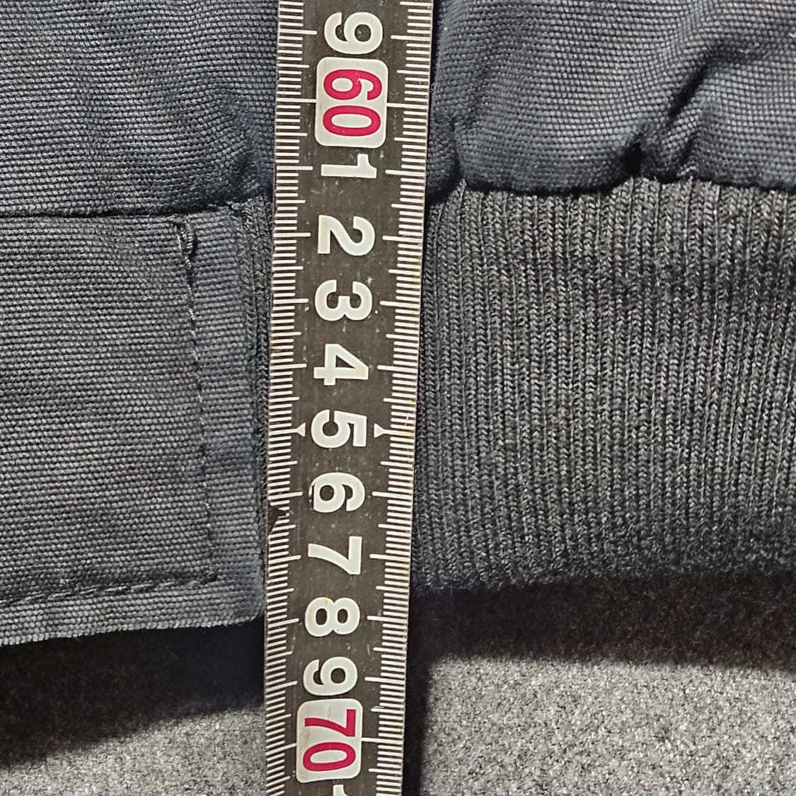 그루브라임 안감 누빔 항공 점퍼 105 블랙 상품이미지9